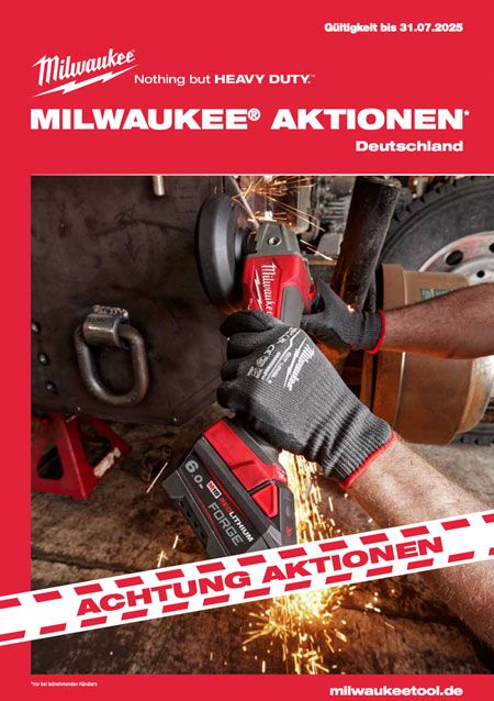 Milwaukee Aktionen Deutschland