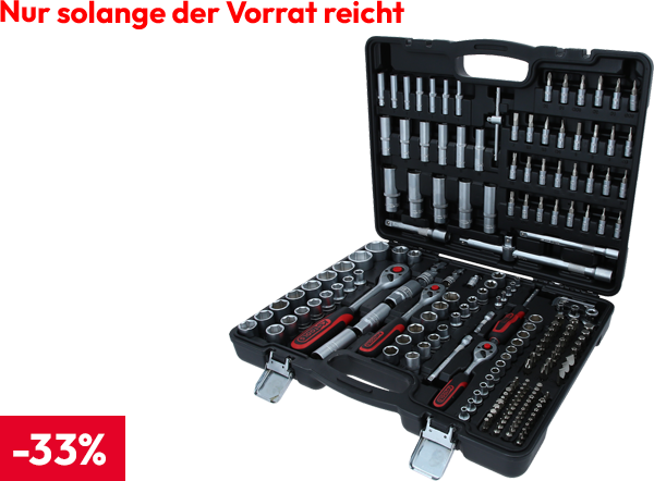 KS Tools 1/4"+3/8"+1/2"