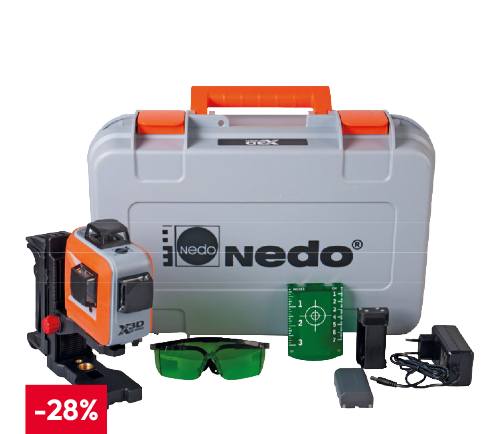 NEDO X-Liner 3D green SET