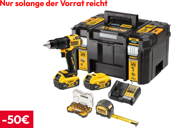 DEWALT Akku-Maschinen-Set im Black Week Deal kaufen